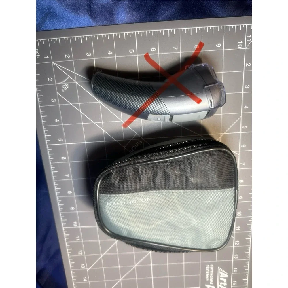 Remington Titanium R-510 Shaver Carrying CASE ONLY Black/Gray